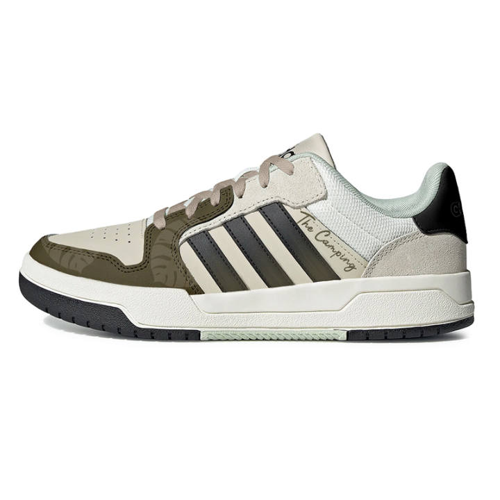 Adidas Adidas ENTRAP Skateboard Shoes Unisex Low Top Gray/Green