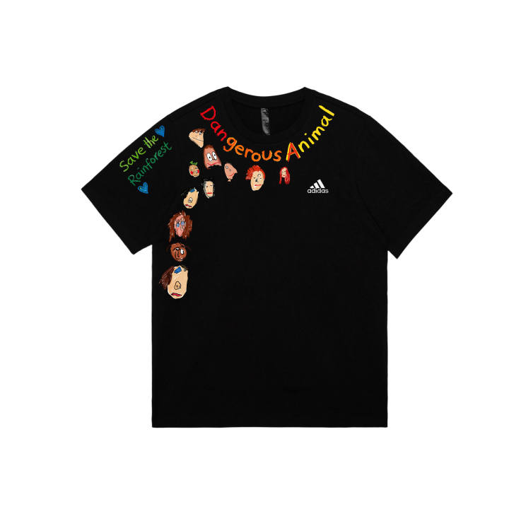 Adidas Adidas MUST HAVES T Shirts Unisex Black Crew Neck Moderate