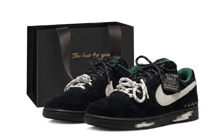 Nike Nike Big Skateboard Shoes Unisex Low Top Black