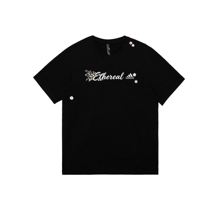 Adidas Adidas MUST HAVES T Shirts Unisex Black Crew Neck Moderate