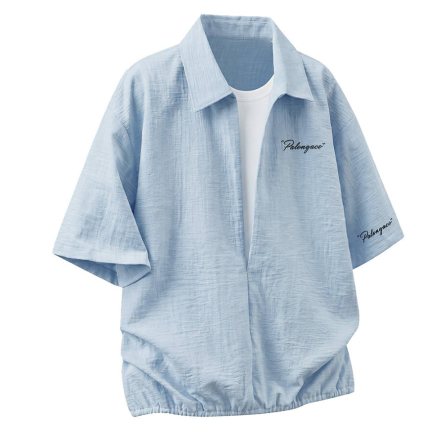 PAL ONGACO Polo Shirts Unisex Lapel Moderate Straight Fit