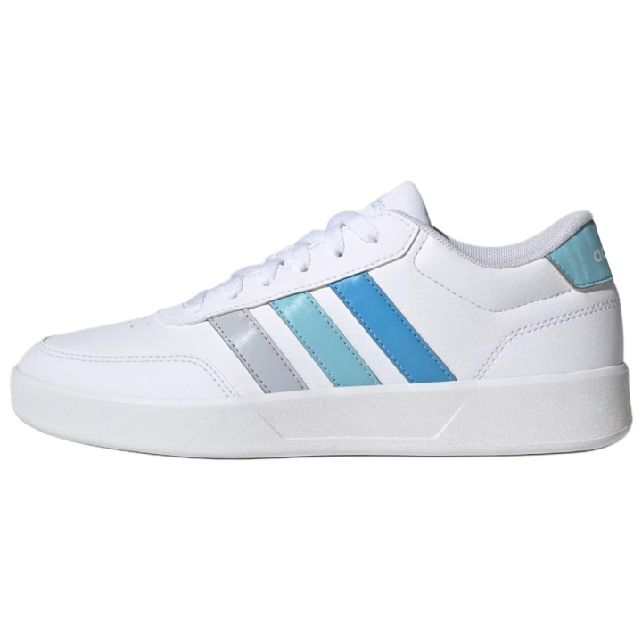 Adidas Adidas BREAKNET 3.0 Skateboard Shoes Women's White Blue Gray