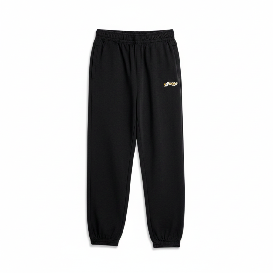 Li-Ning Li Ning Casual Pants Men's Black Moderate Cuffed Pants
