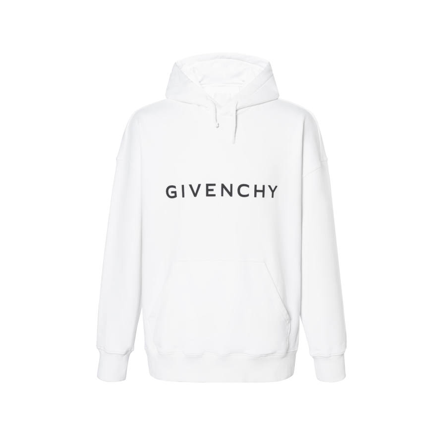 Givenchy Givenchy Logo print Cotton Hoodie