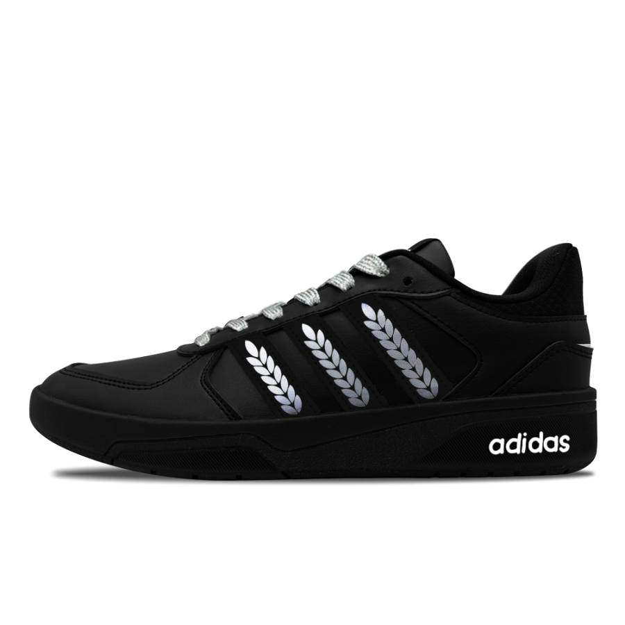 Adidas Adidas COURTBEAT Skateboard Shoes Unisex Low Top Black