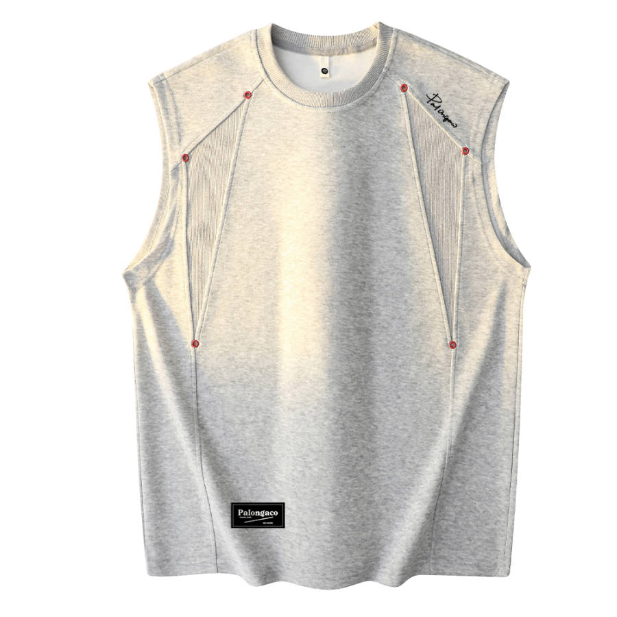 PAL ONGACO Tank Tops Unisex Crew Neck Moderate Sleeveless