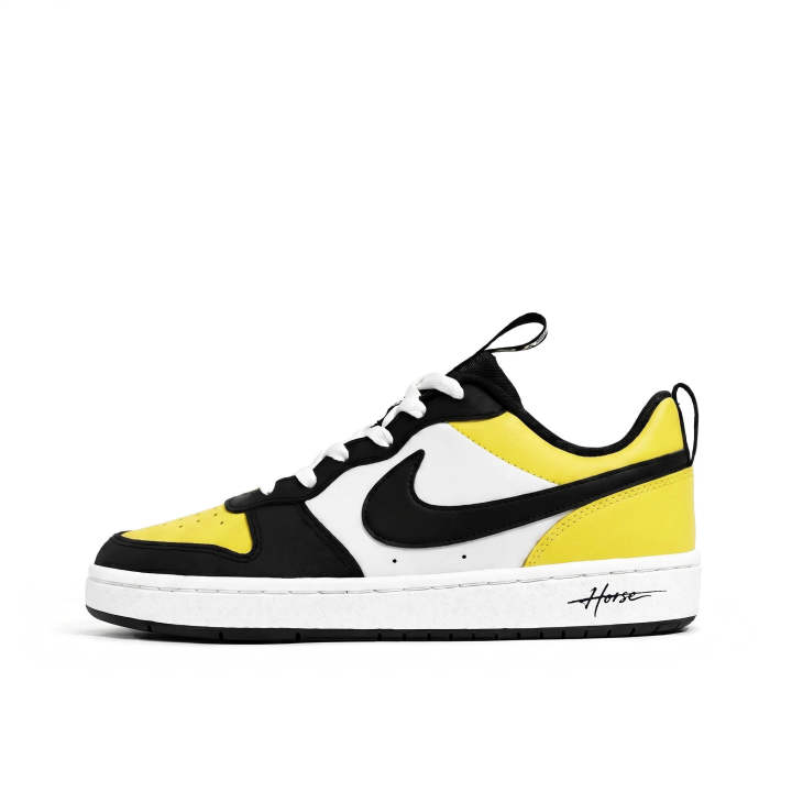 Nike Nike Court Borough Skateboard Shoes Women's Low Top Yellow/Black