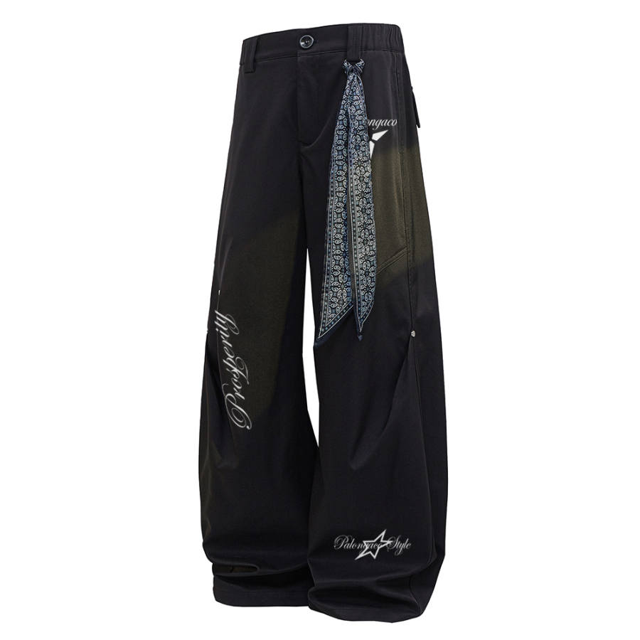 PAL ONGACO Casual Pants Unisex Moderate Scimitar Pants