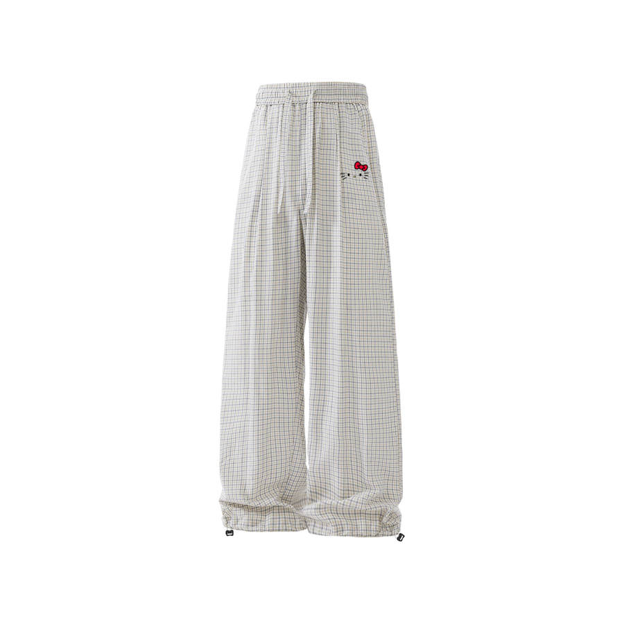 Sanrio X Hello Kitty Hello Kitty Casual Pants Women's Thin Wide Leg Pants