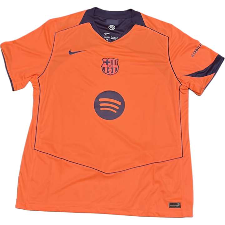 Nike Nike Barcelona Soccer Jerseys Unisex Orange Moderate