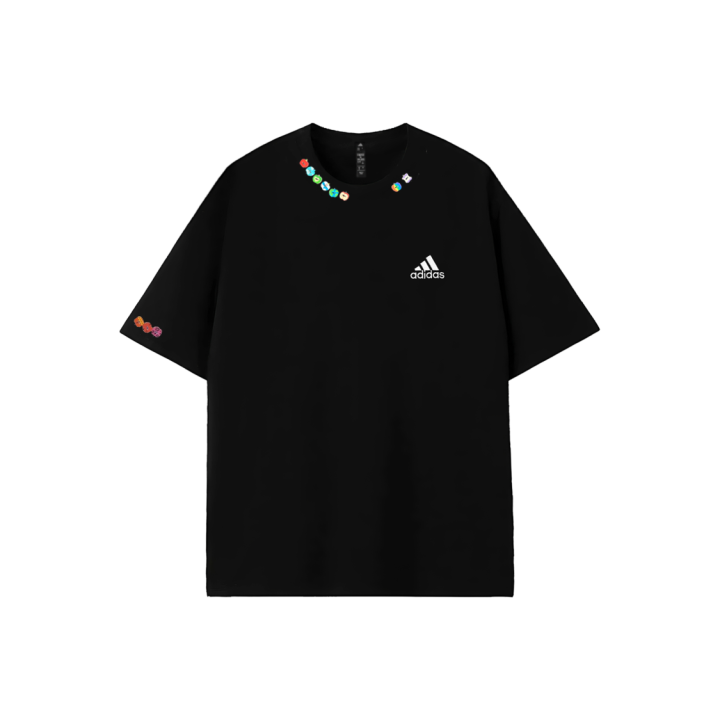 Adidas Adidas MUST HAVES T Shirts Unisex Black Crew Neck Moderate
