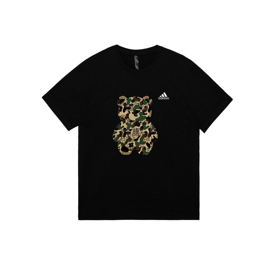 Adidas Adidas MUST HAVES T Shirts Unisex Black Crew Neck Moderate