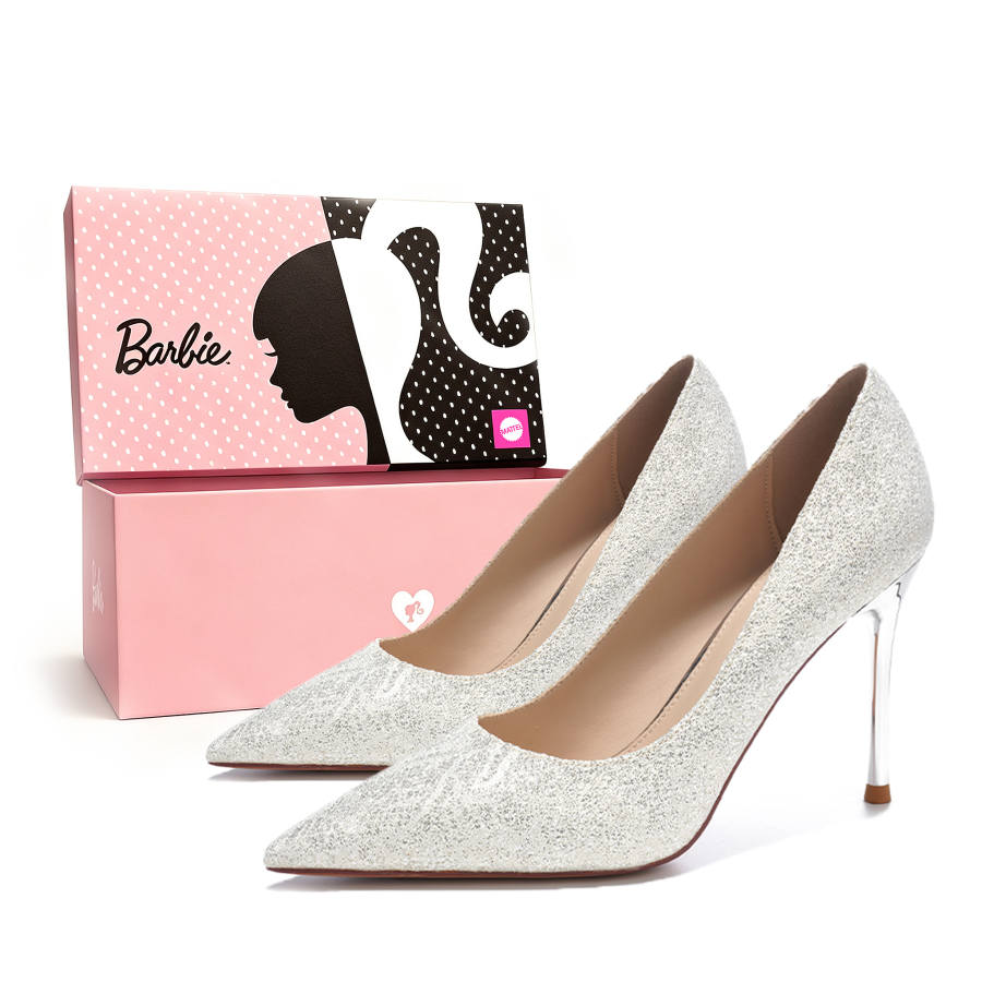 Barbie High Heels Women's Champagne/Silver