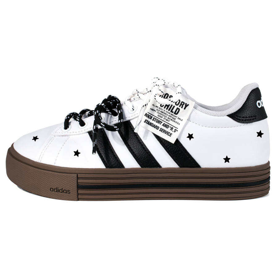 Adidas Adidas Daily 4.0 Shooting Stars Miu Series Synthetic Leather Slip Resistant Abrasion Resistant Low top Skateboard Shoes