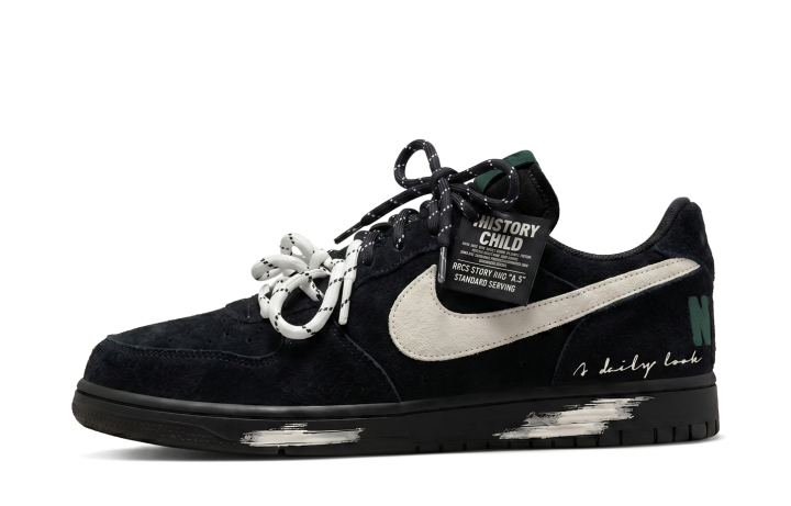 Nike Nike Big Skateboard Shoes Unisex Low Top Black