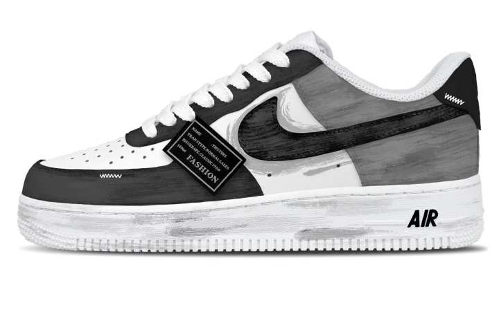 Nike Nike Air Force 1 Skateboard Shoes Men's Low Top Dark Gray
