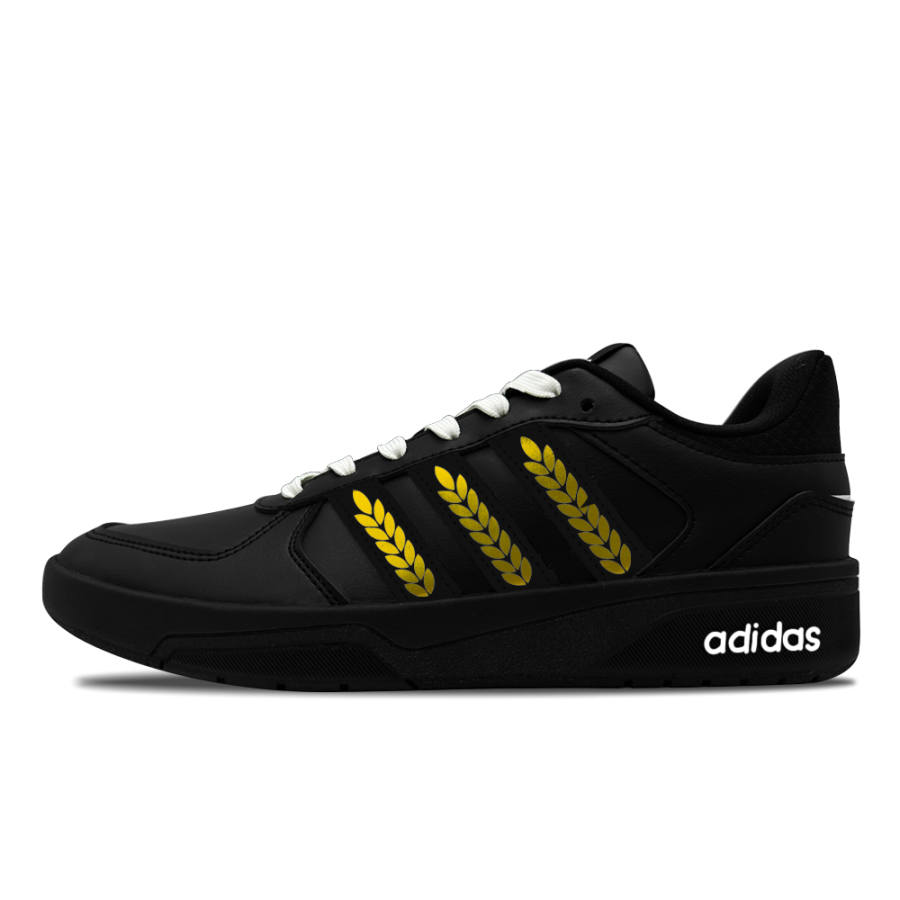 Adidas Adidas COURTBEAT Skateboard Shoes Unisex Low Top Black