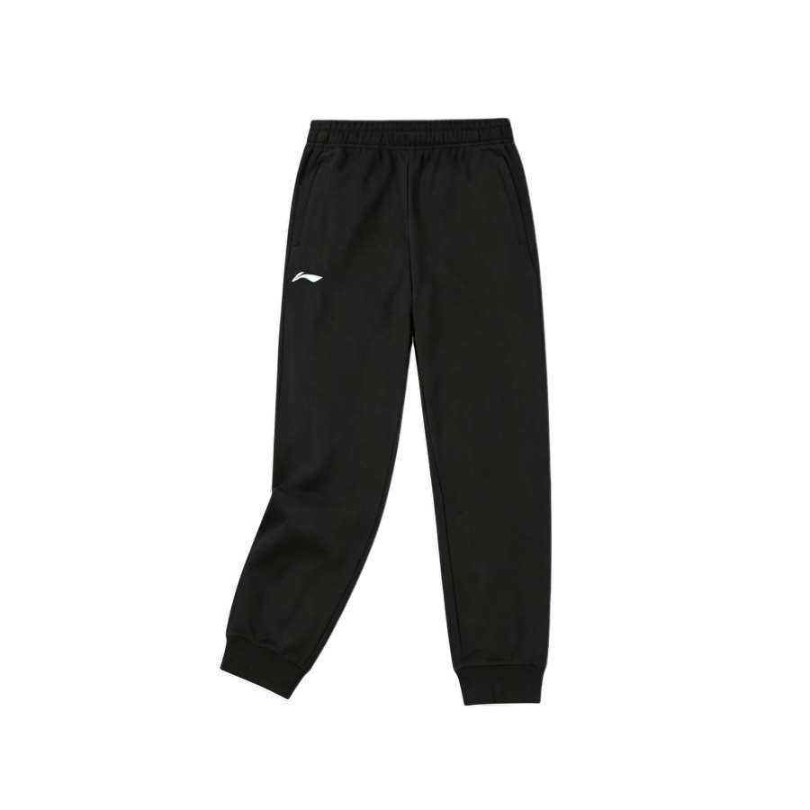 Li-Ning Li Ning Casual Pants Men's Black Moderate Cuffed Pants