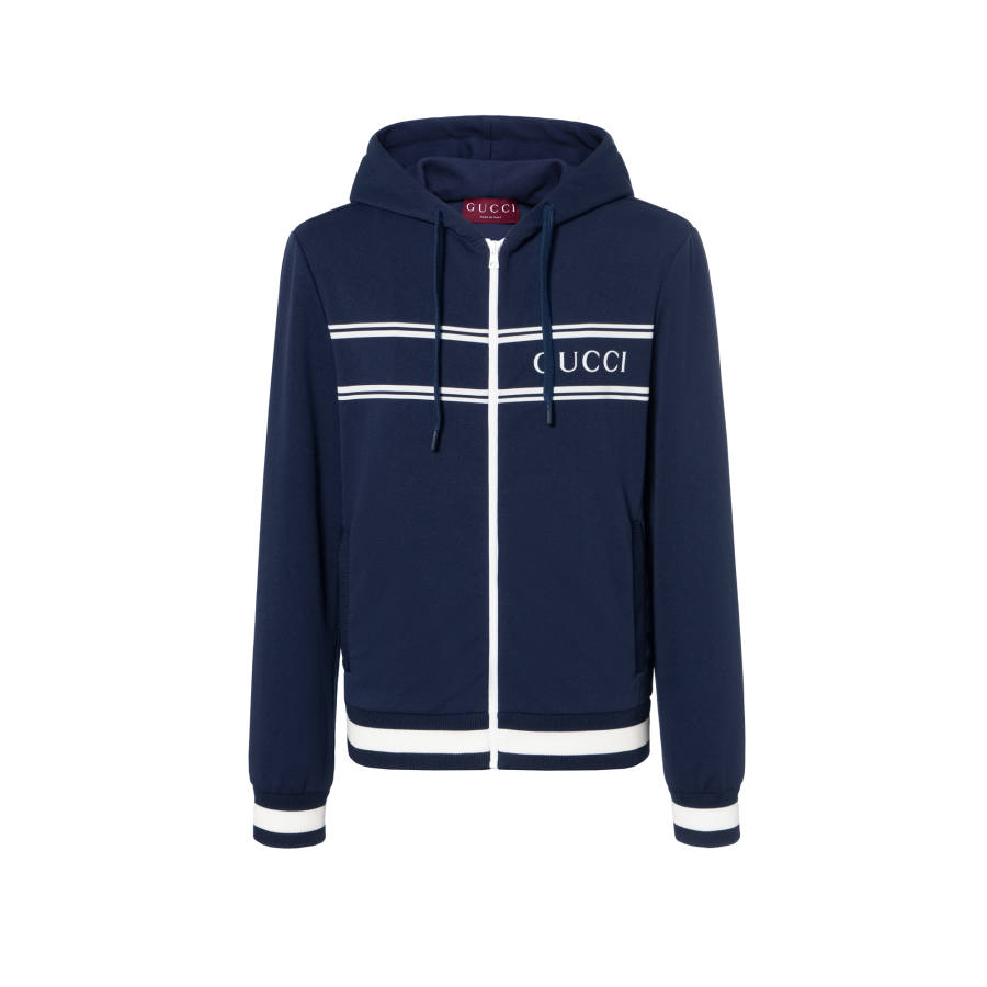 GUCCI Knit Hooded Sweatshirt