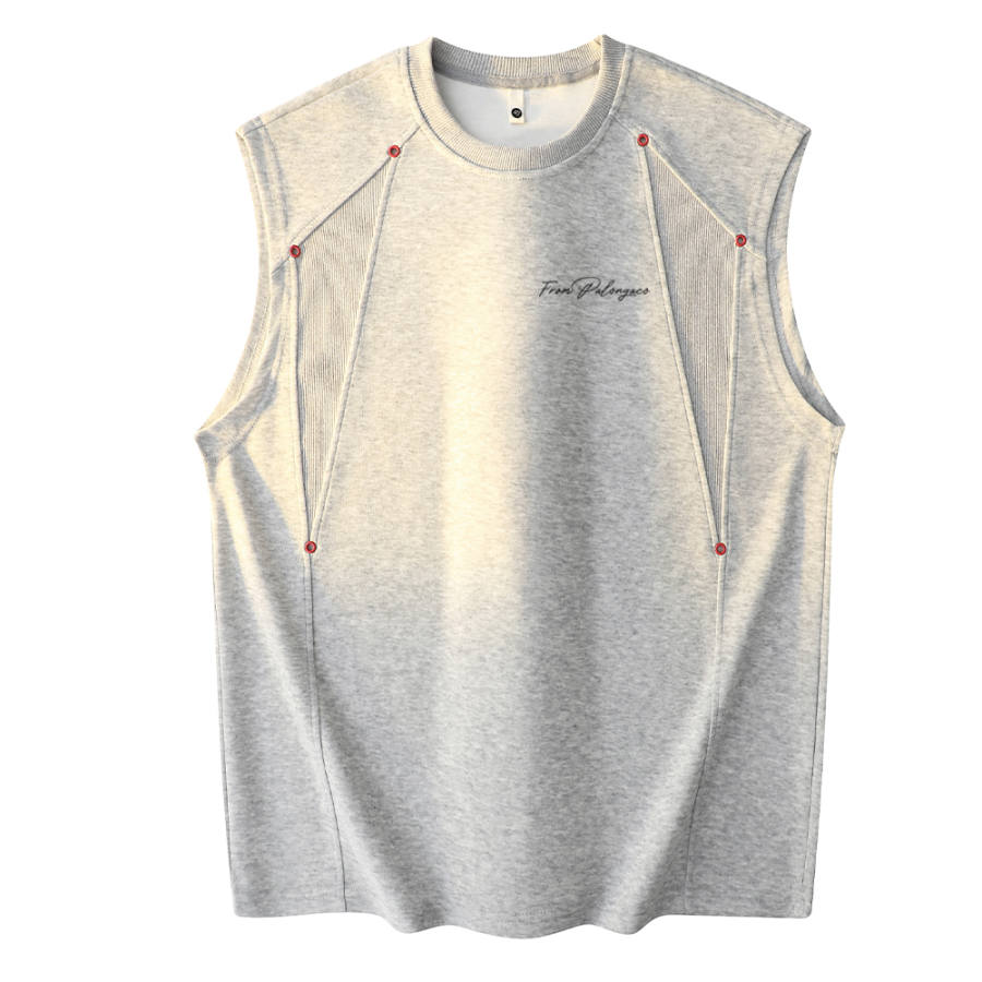 PAL ONGACO Tank Tops Unisex Crew Neck Moderate Sleeveless