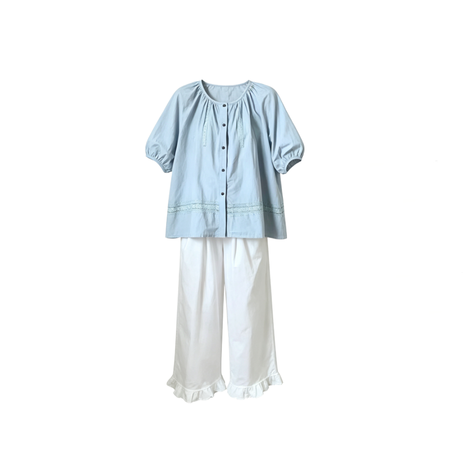 CPAURA Casual Suits Women's Crew Neck Moderate