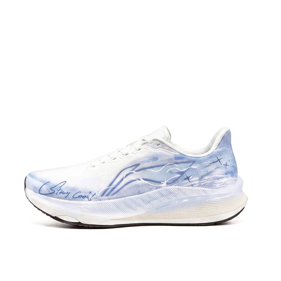 Li-Ning Li Ning Red Hare 9 Running Shoes Unisex Low Top White/Blue