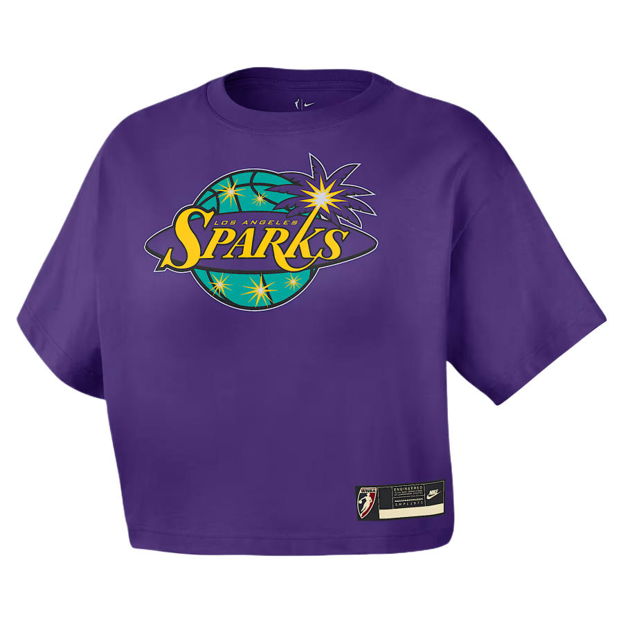 Nike Nike Los Angeles Sparks Court Origins Nike Women's Wnba T-Shirt