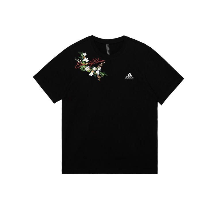 Adidas Adidas MUST HAVES T Shirts Unisex Black Crew Neck Moderate
