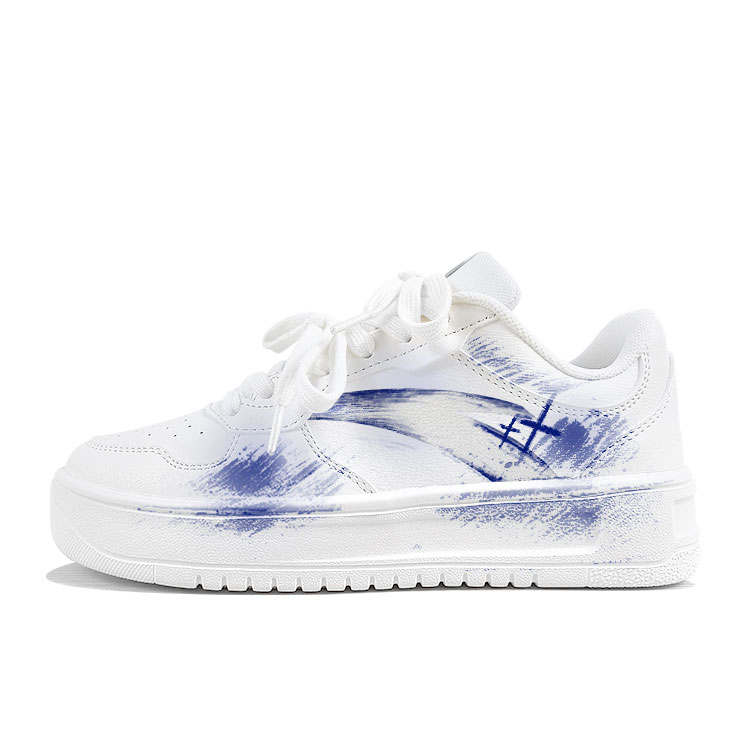 ANTA Easy Skateboard Shoes Men's Low Top Blue
