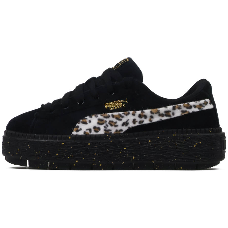 PUMA Platform Trace Skateboard Shoes Women's Low Top White