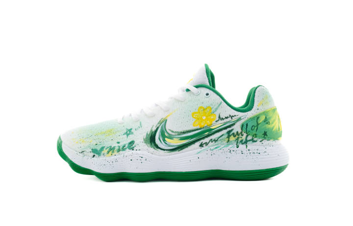 Nike Nike Hyperdunk 2017 Basketball Shoes Men's Low Top White/Yellow