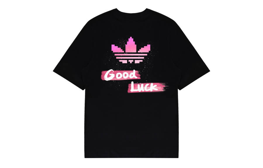 Adidas Adidas MUST HAVES T Shirts Unisex Black Crew Neck Moderate Straight Fit