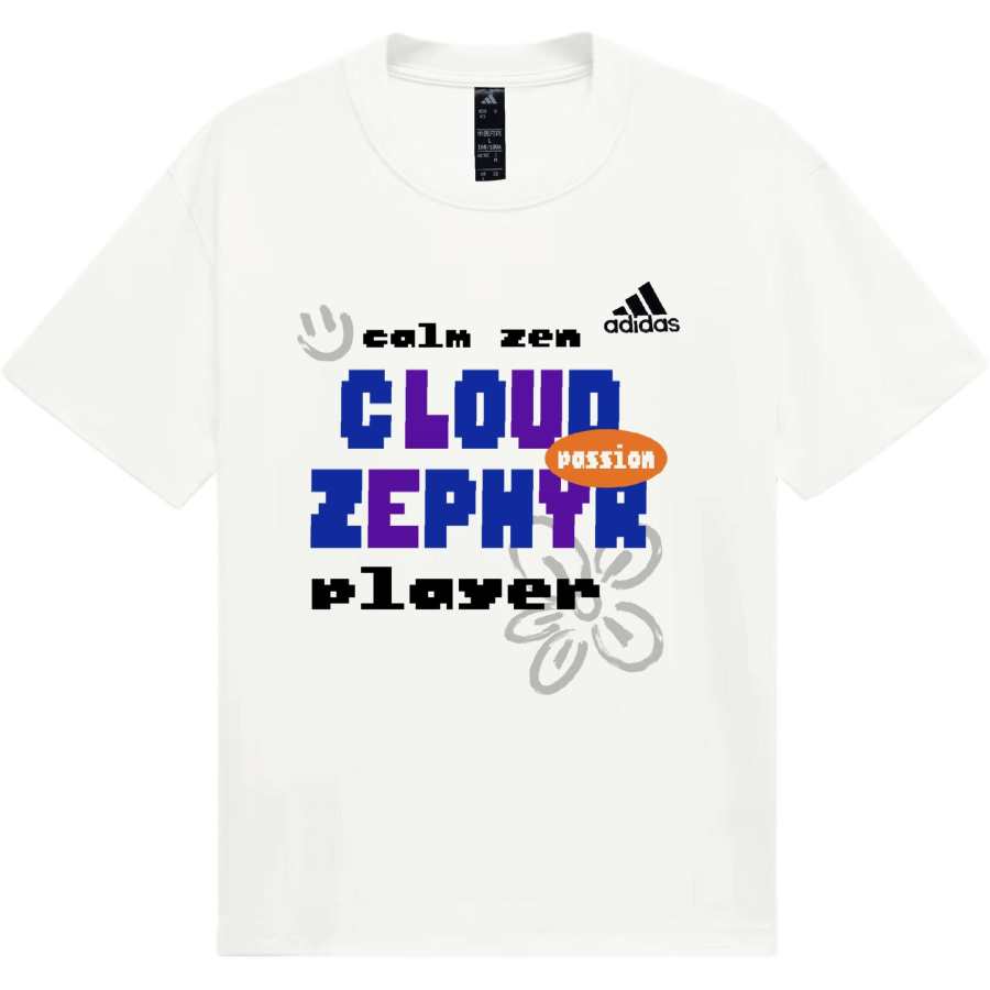 Adidas Adidas MUST HAVES T Shirts Unisex Ivory Crew Neck Moderate Straight Fit