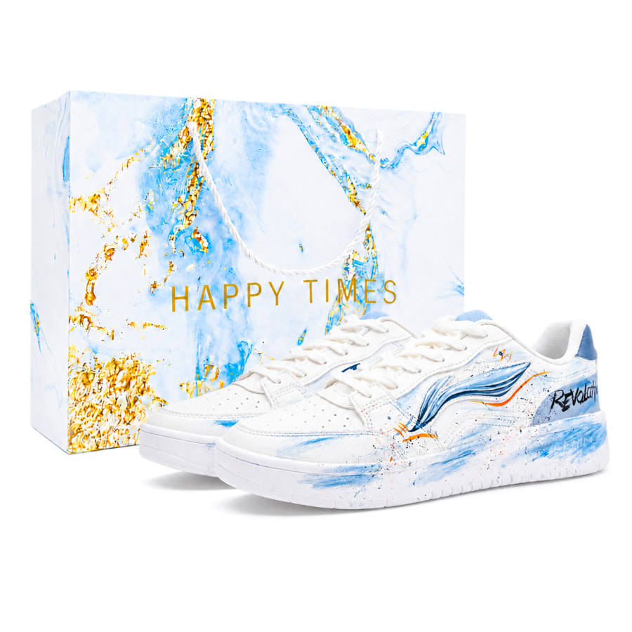 Li-Ning Li Ning Sycee Skateboard Shoes Men's Low Top Blue