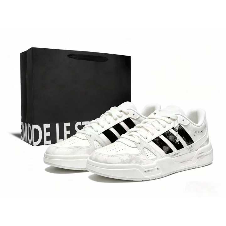 Adidas Adidas LITE BALLER Skateboard Shoes Men's Low Top Black