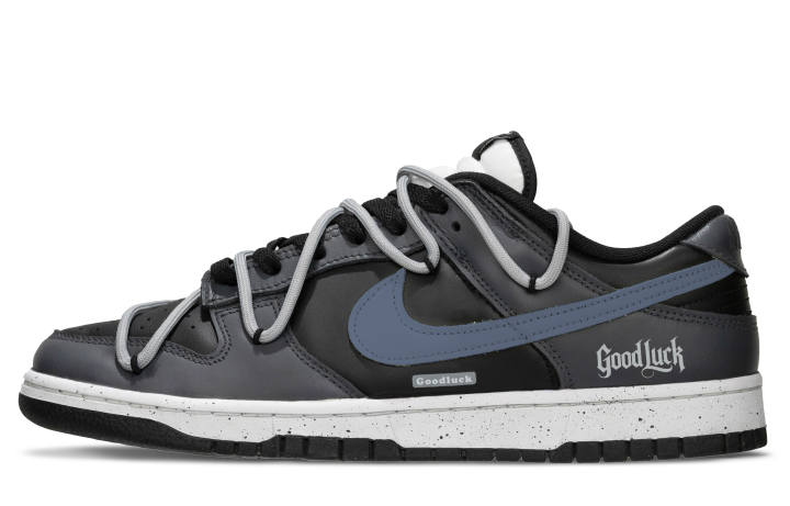 Nike Nike Dunk Skateboard Shoes Unisex Low Top Black Gray Color