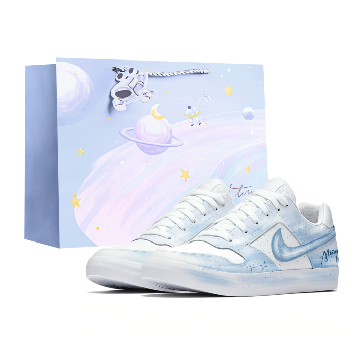 Nike Nike SB Delta Skateboard Shoes Unisex Low Top Blue