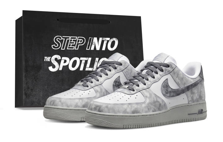 Nike Nike Air Force 1 Skateboard Shoes Men's Low Top White Gray Colorway