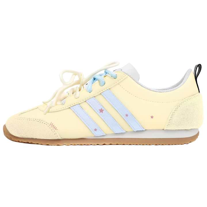Adidas Adidas VS JOG 2.0 German Army Trainers Unisex Low Top Yellow/Gray Patchwork