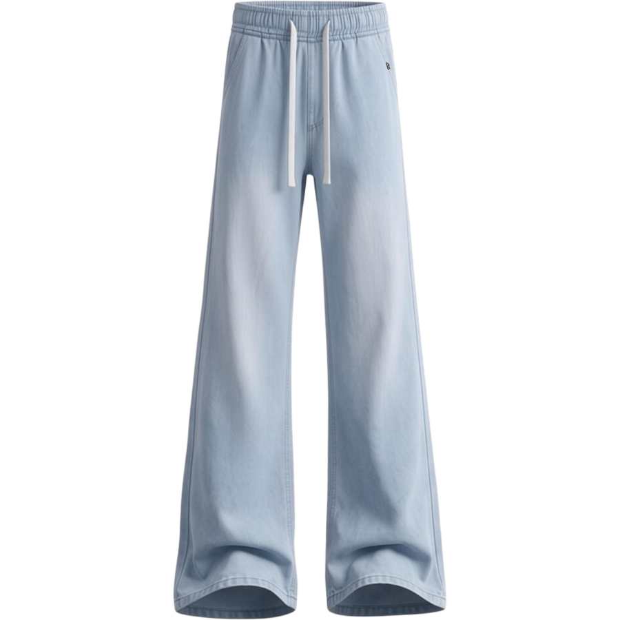 MostwantedLab Jeans Unisex Moderate Wide Leg Pants
