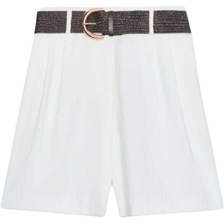 ZARA Casual Shorts Women's White