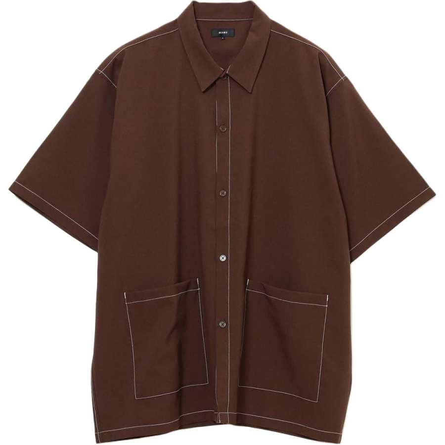 Beams Beams Shirts Unisex Lapel Moderate