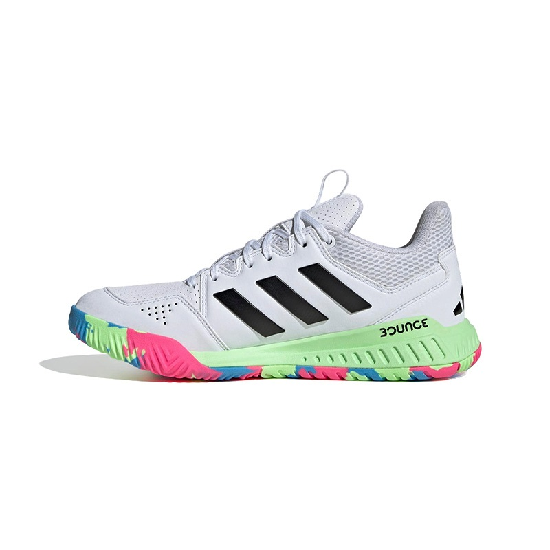 Adidas Adidas Court Flight Volleyball Shoes Unisex Low Top Black/Green/Pink/Blue Mixed Color