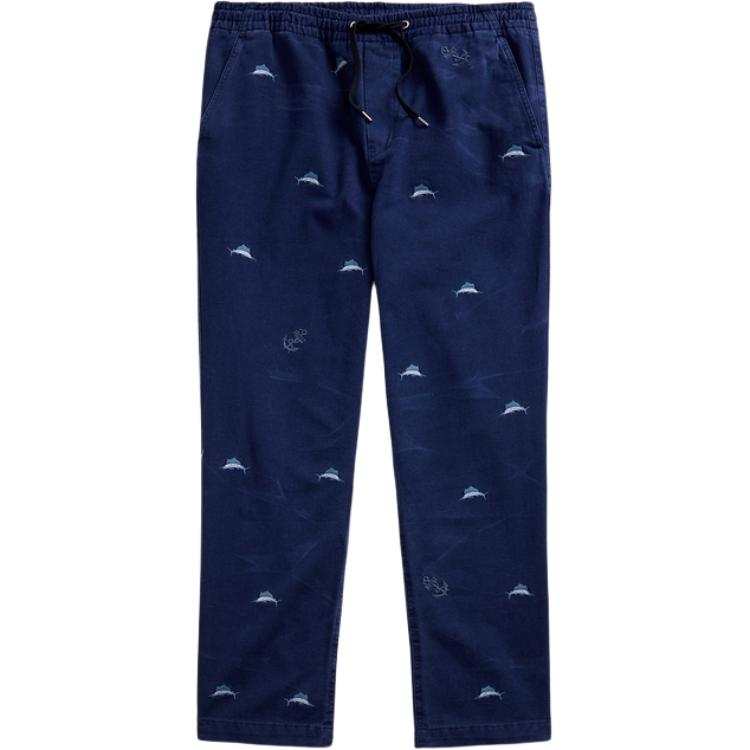 Polo Ralph Lauren FW22 Casual Pants Men's Marine Blue