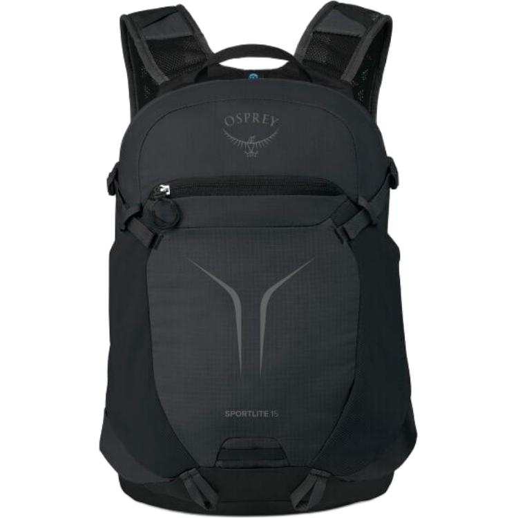 OSPREY 15L Backpack Outdoor Bag Nylon Black Unisex