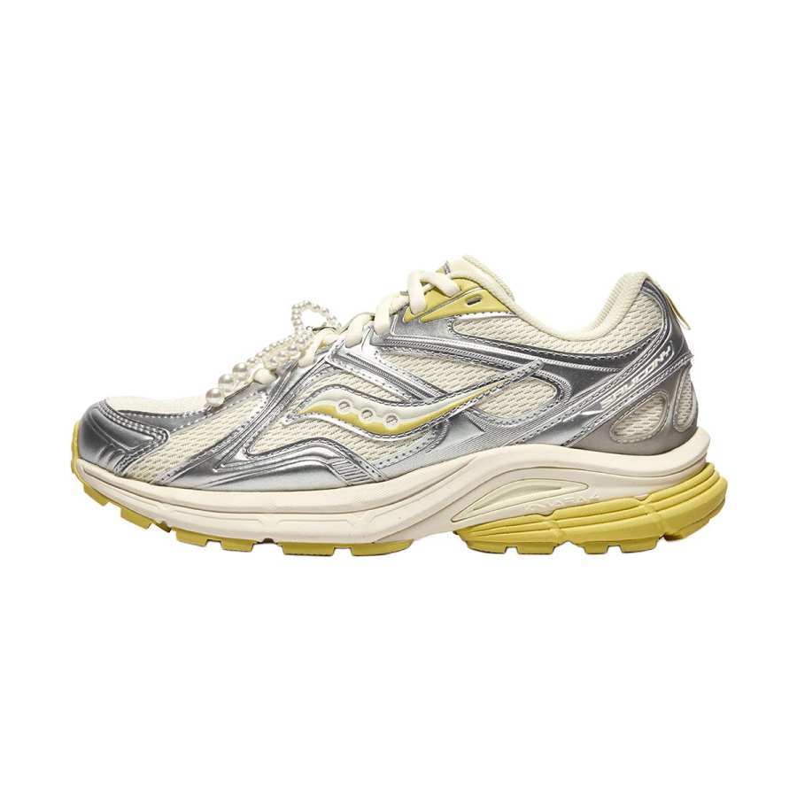Saucony Kinvara Essence 4 Running Shoes Women's Silver Yellow