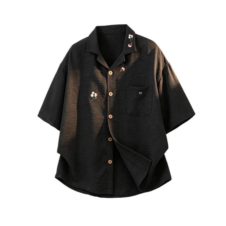 WARRIOR WARRIOR Polo Shirts Unisex Lapel Thin Straight Fit