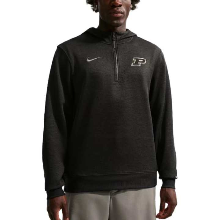 Nike Nike Sweatshirts Men's Black Hooded Non Detachable Moderate
