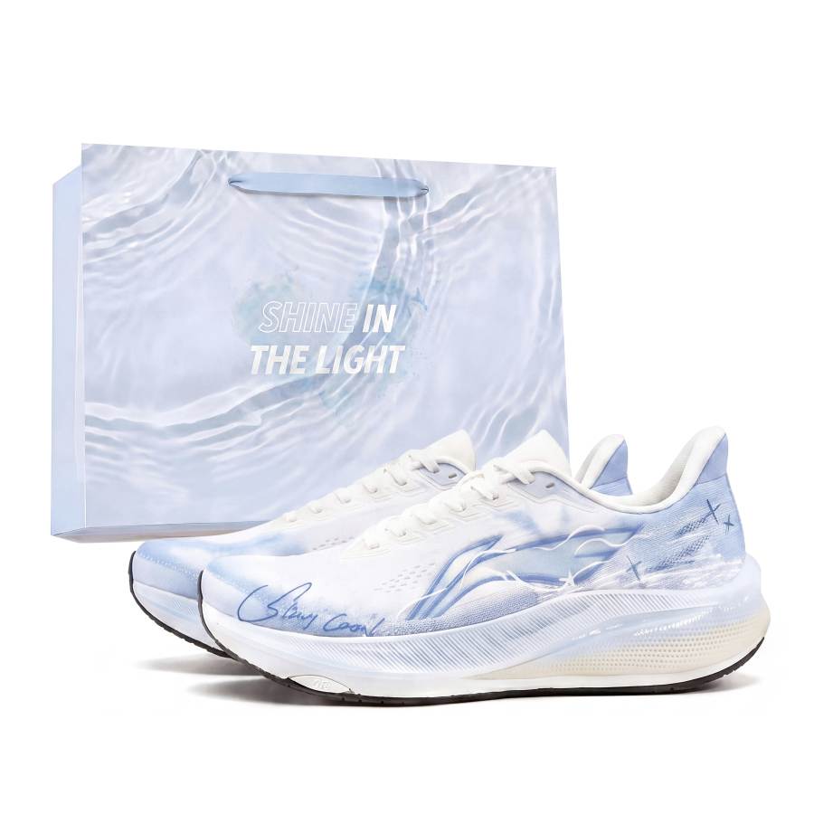 Li-Ning Li Ning Red Hare 9 Running Shoes Unisex Low Top White/Blue