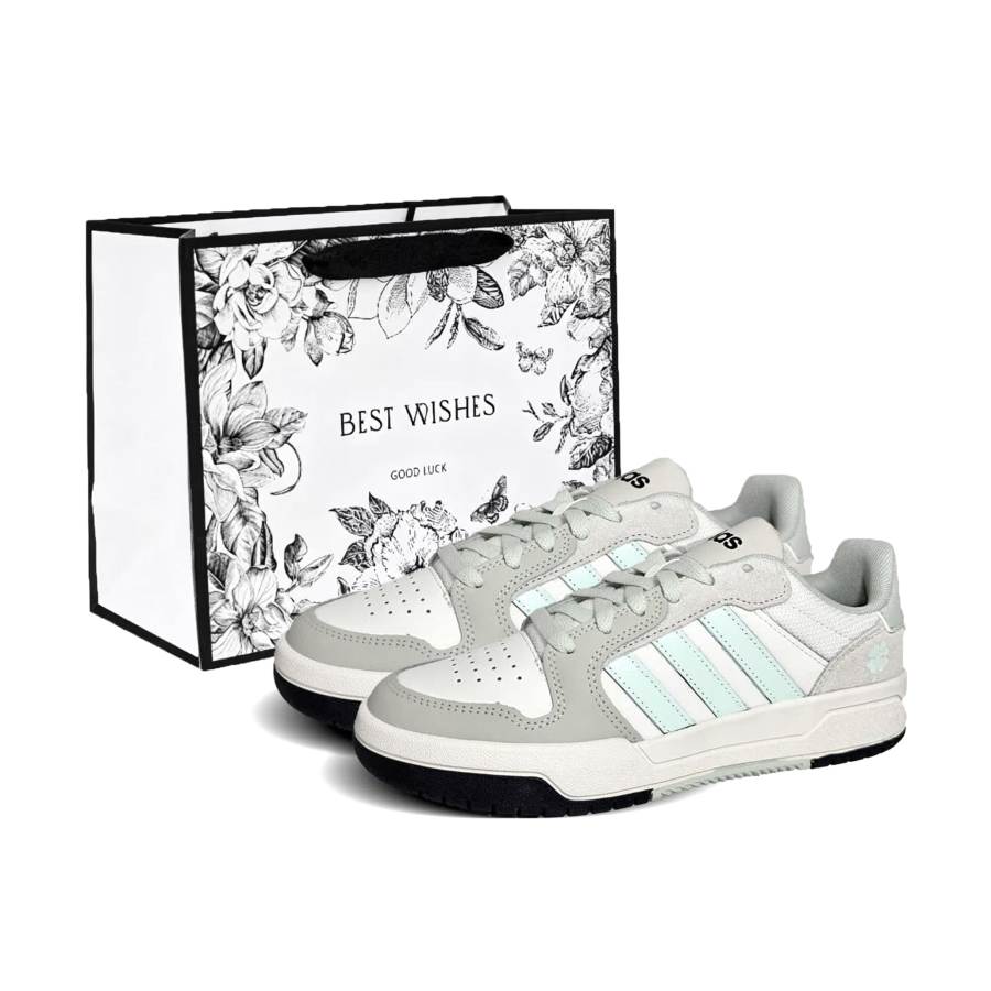 Adidas Adidas ENTRAP Skateboard Shoes Unisex Low Top White